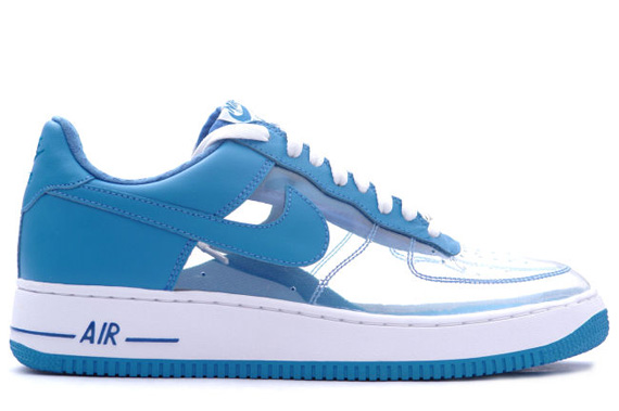 see through air force ones