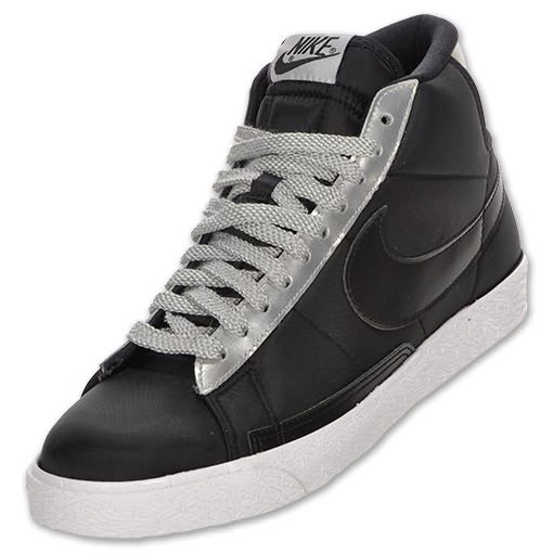 Nike Blazer Hi Black/White-Silver | Nice Kicks