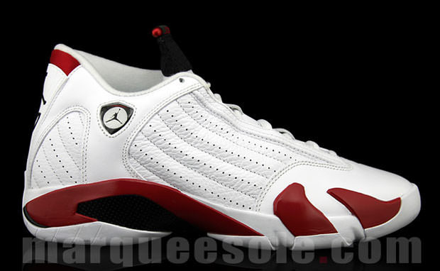 First Look: Air Jordan 14 White/Red | Nice Kicks