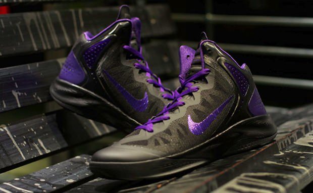 mostrador Pez anémona formación Nike Zoom Hyperenforcer Black/Purple | Nice Kicks