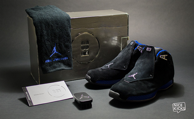 Air Jordan 18 Black/Royal Release Date 