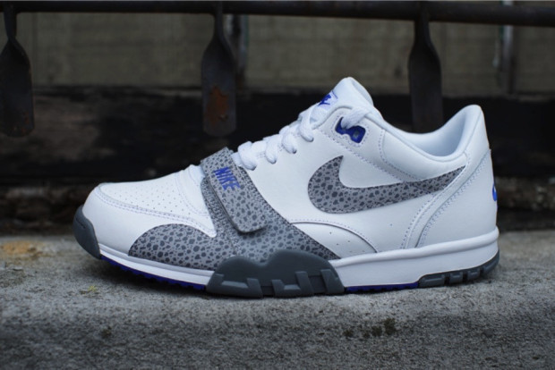 Nike Air Trainer 1 Low White Grey Game Royal