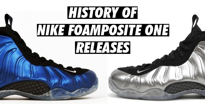 Nike Air Foamposite One Releases 