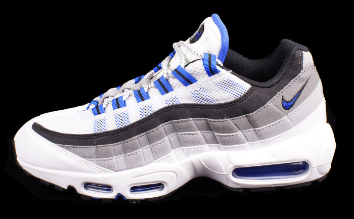 blue white and grey air max 95