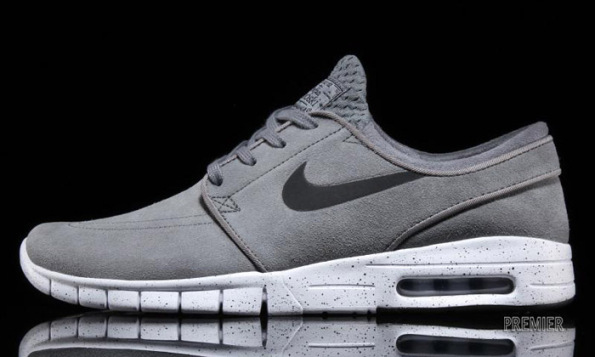 Descarte canta evidencia Nike SB Stefan Janoski Max Leather "Cool Grey" | Nice Kicks