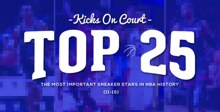 #KOC25 The Most Important Sneaker Stars in NBA History 15-11