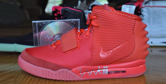 air yeezy red october