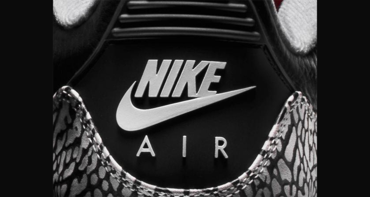 NikeCourt Zoom Vapor AJ3 Black/Cement Teaser