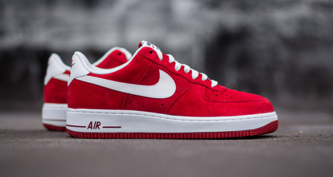 red suede air force 1 cheap online