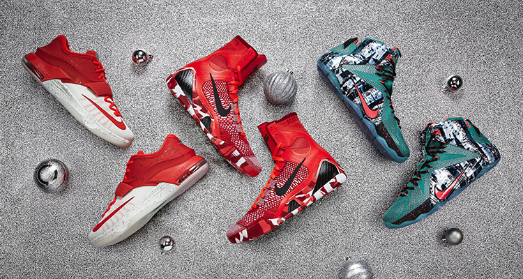 Nike flyknit Basketball Christmas Collection