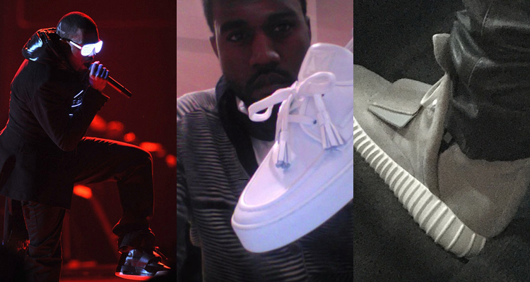 Kanye Brought Out Nike Air Yeezy & Louis Vuitton Designs at Fashion School