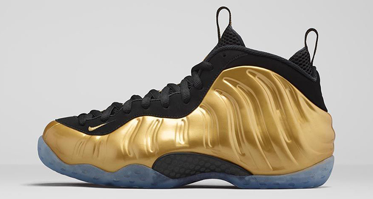 black and gold foamposite release date