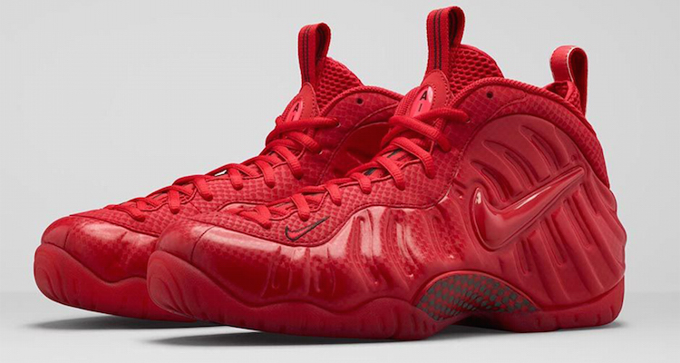 Nike Air Fomaposite Pro Gym Red Official Images