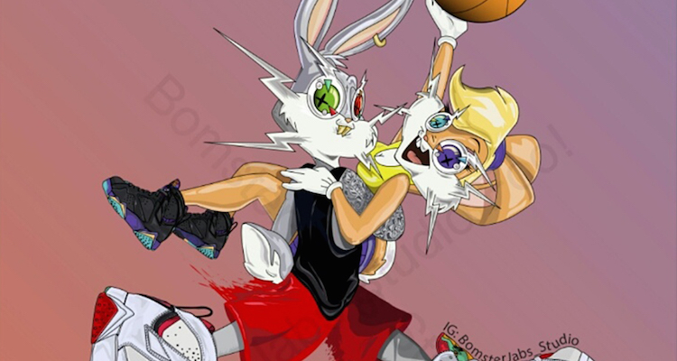 Check out Brian Bomster-Jabs new Bugs and Lola Bunny Illustrations