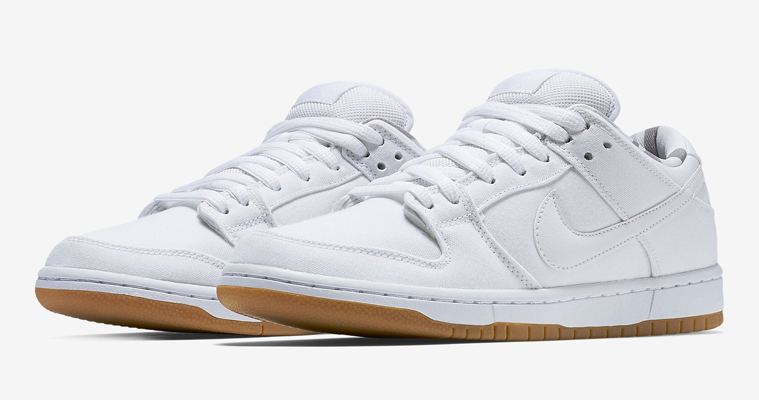 Nike Dunk Low Pro SB White/Gum For Sale 