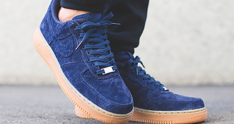 blue suede nike air force 1 womens