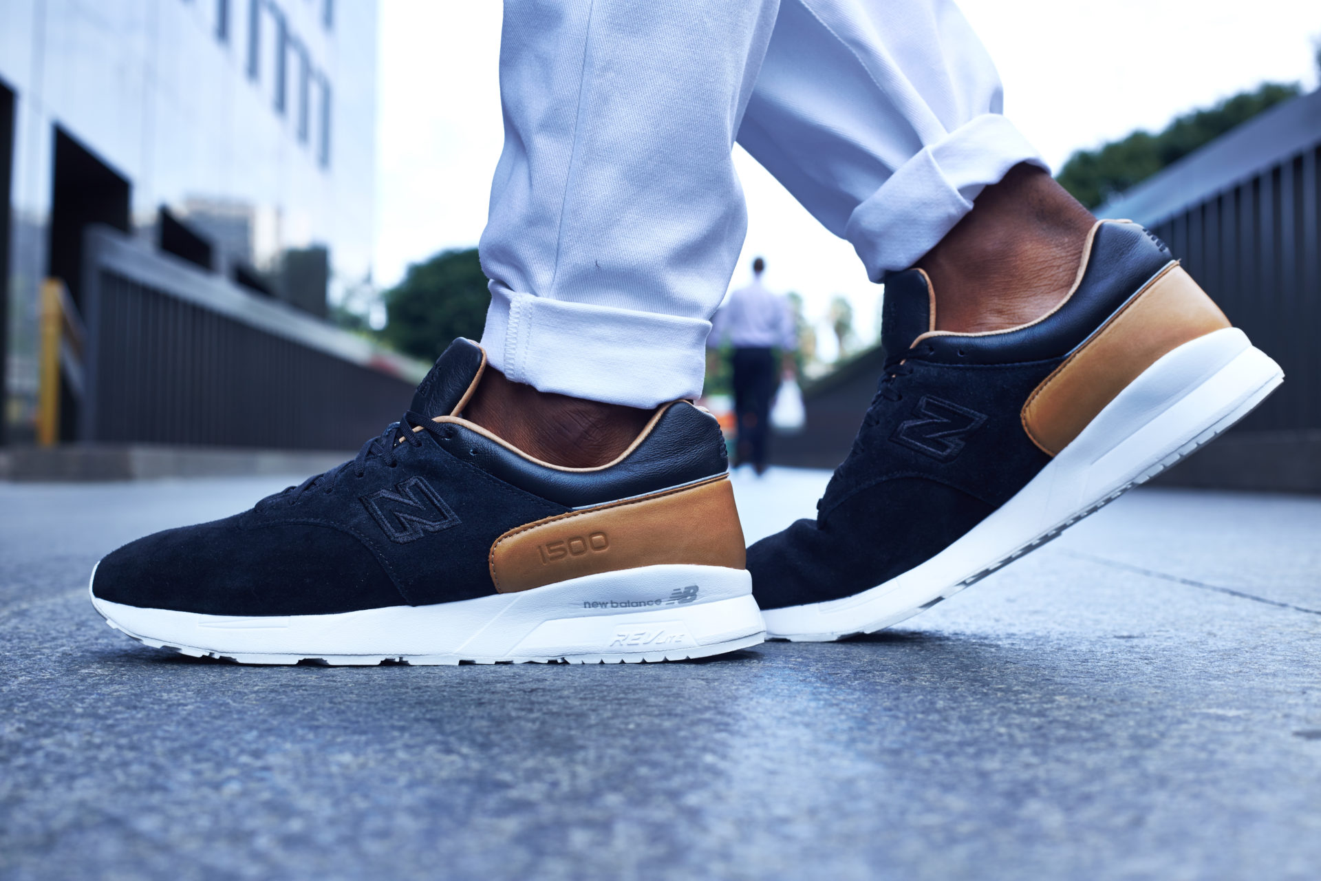 On-Foot Look // New Balance 1500 Deconstructed Black/Tan | Nice Kicks