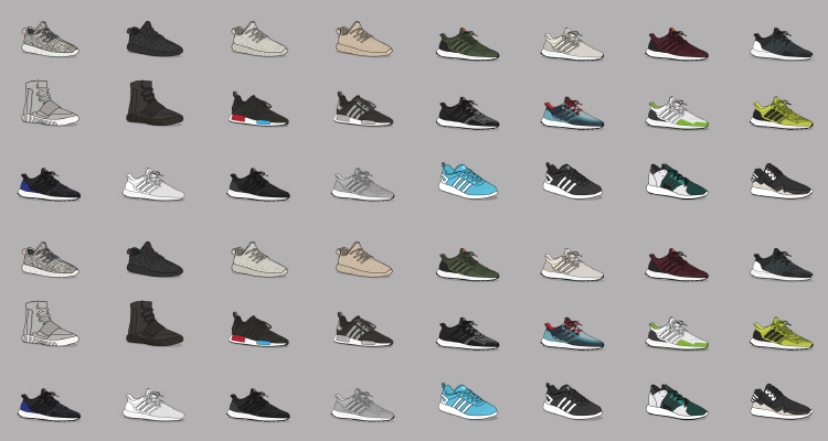 every adidas boost shoe