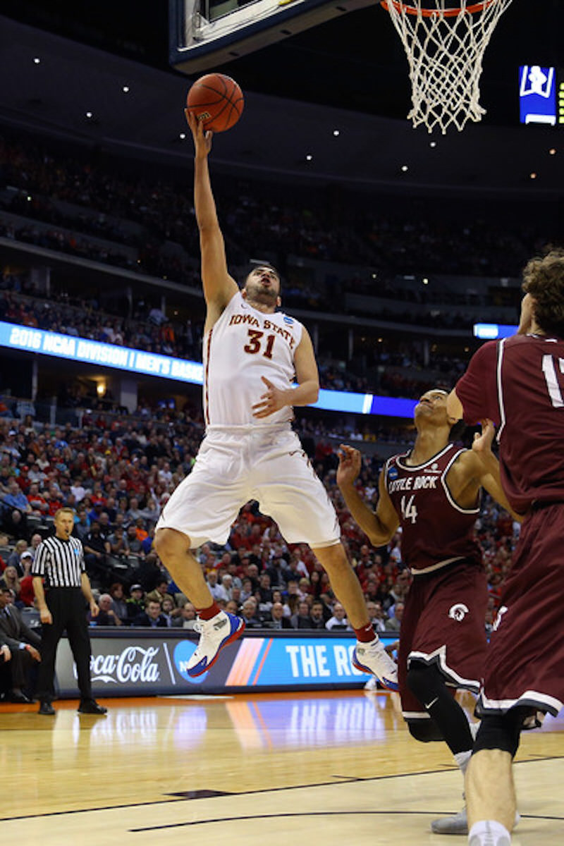 Iowa State's Georges Niang in the Nike Air Huarache 2K4 "All-Star"