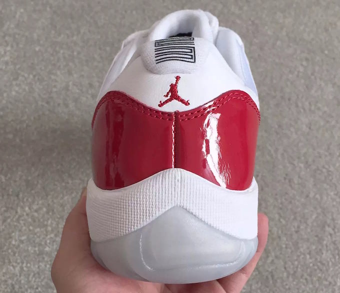 Air Jordan 11 Low White/Varsity Red // Another Look | Nice Kicks