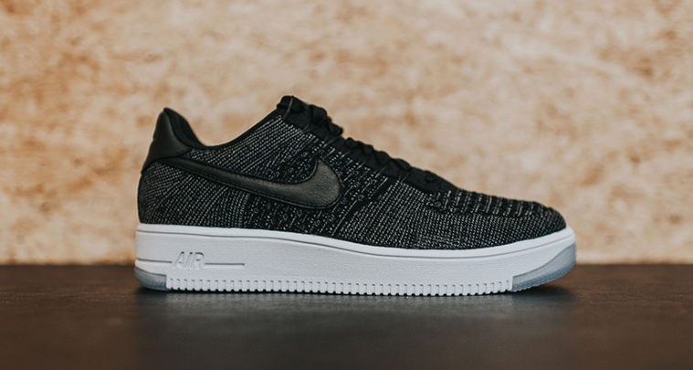 This Nike Air Force 1 Ultra Flyknit Low Black/Dark Grey is Available ...