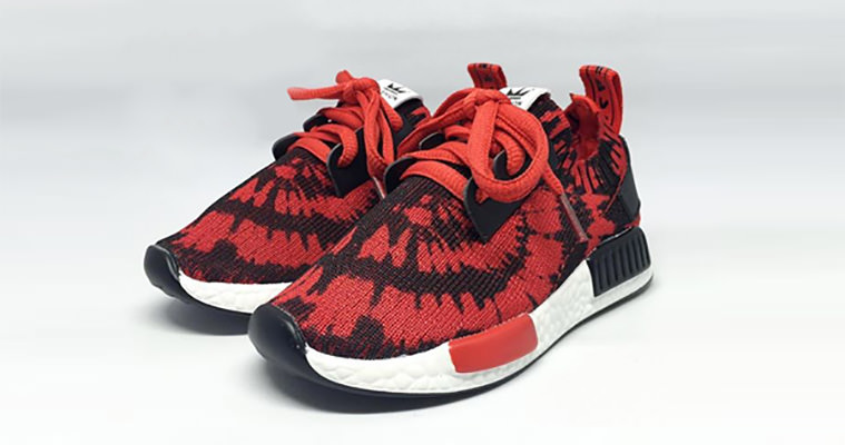 red tie dye nmd