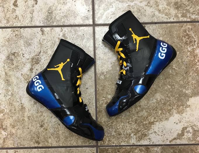 Jordan Boxing Boots by Mache Customs 