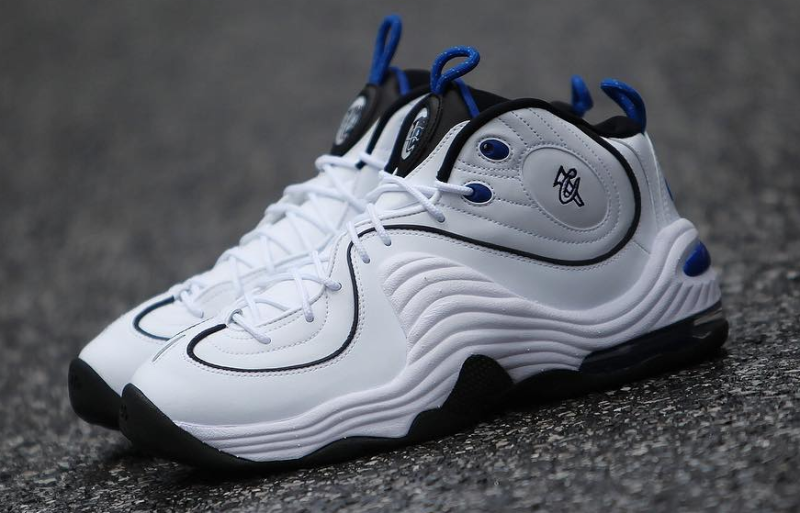 blue and white penny hardaway's