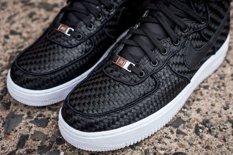 Of anders zaad Zin Nike Air Force 1 High Updated with Woven Upper | Nice Kicks