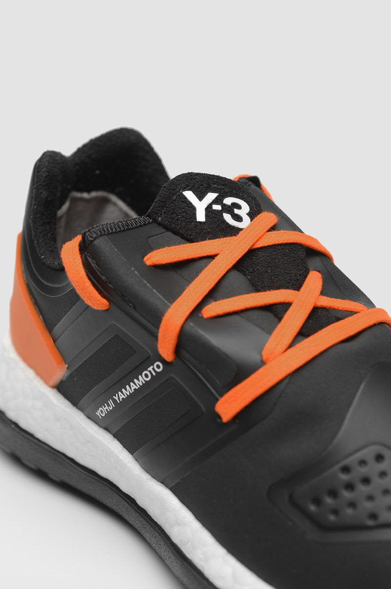 adidas Y-3 Pure Boost ZG Black/Orange | Nice Kicks
