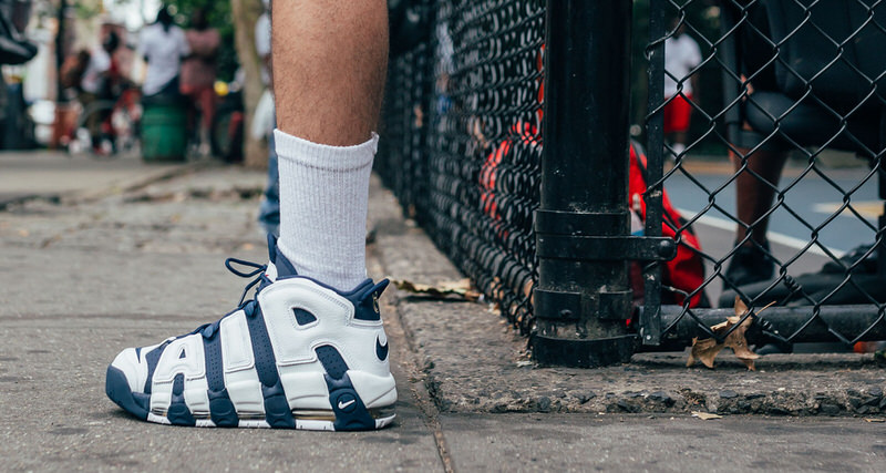 Nike Air More Uptempo Olympic Basketball Shoes