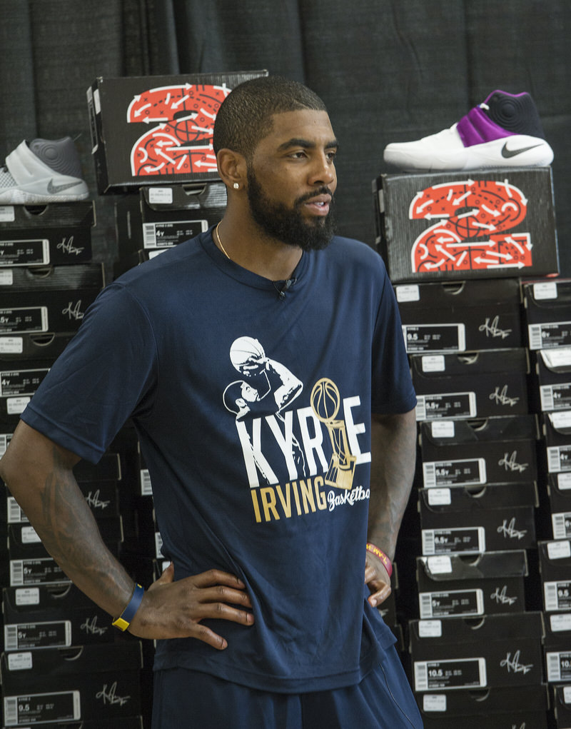 Kyrie Irving and Foot Locker Donate 190 