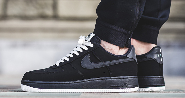 suede air force 1 black and white