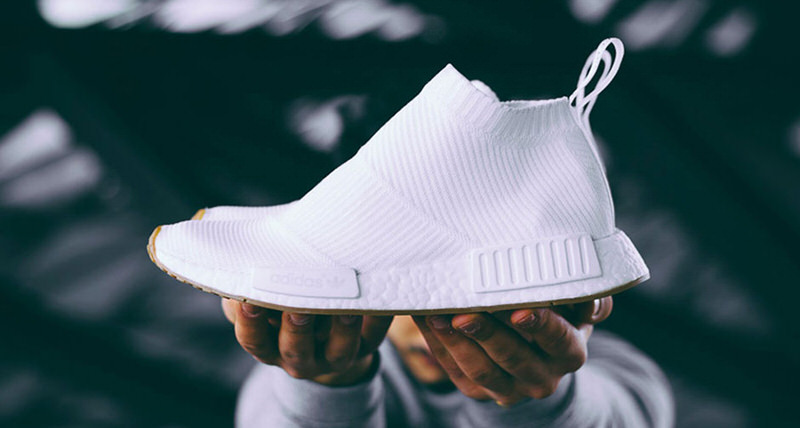 adidas NMD Sock White/Gum Drops in February |