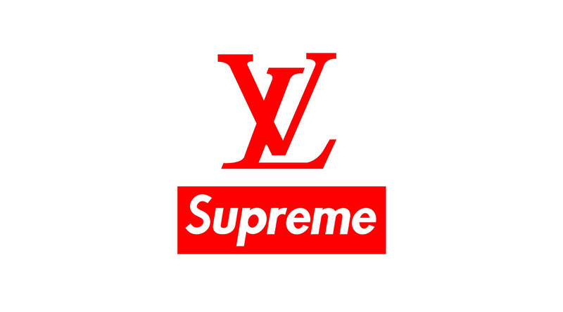 NEW FASHION] Louis Vuitton LV Supreme Red Black Yeezy Sneaker