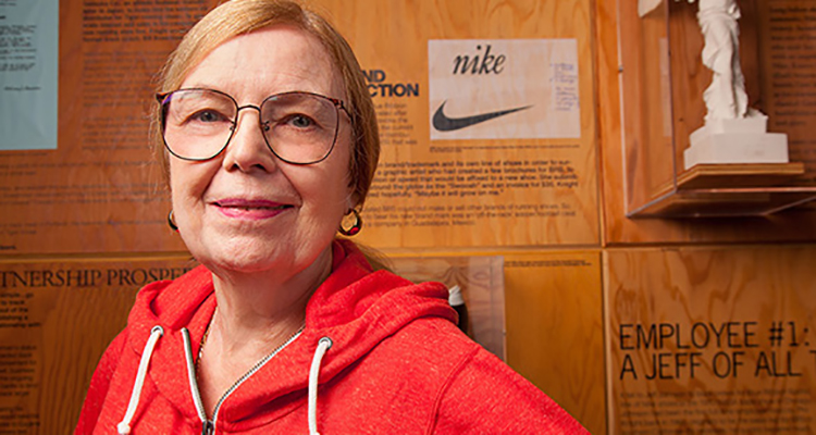 Oblicuo perdí mi camino márketing Celebrating Carolyn Davidson - The Designer of the Original Nike Swoosh Logo  // #InternationalWomensDay | Nice Kicks
