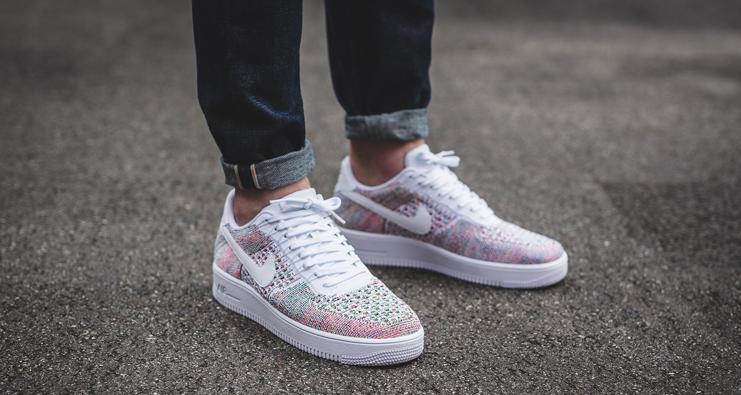 air force flyknit pink