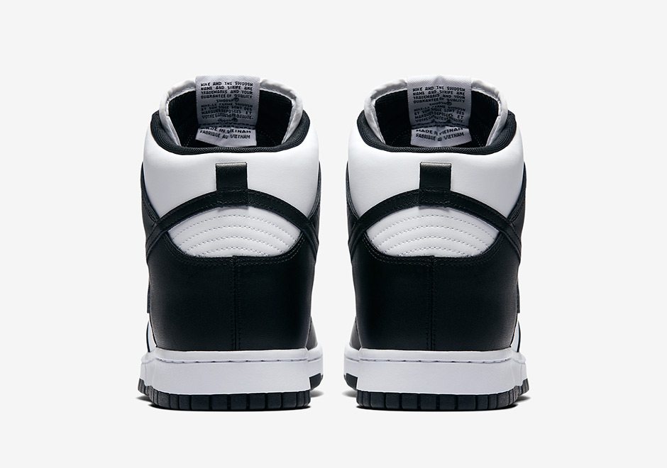 Nike Dunk High Black/White // Coming Soon | Nice Kicks