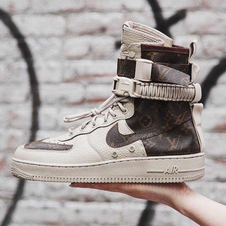 Sneakers Custom 👑 on Instagram: “Nike Louis Vuitton AF1