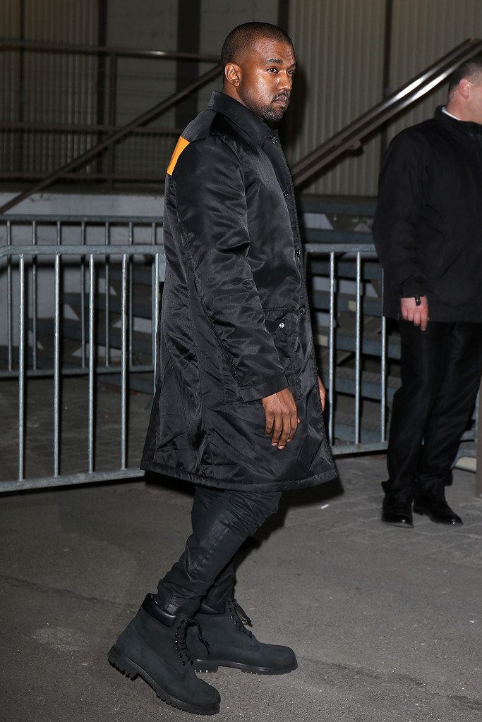 Kanye West in the Timberland Boot