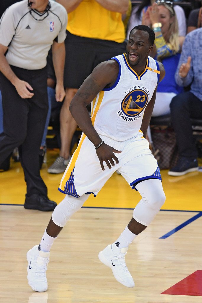 This Nike React Hyperdunk 2017 Flyknit PE Is For Draymond Green •