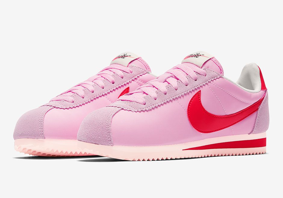 pink nike cortez shoes