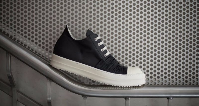 Rick Owens DRKSHDW Draped Low Black/White // Available Now