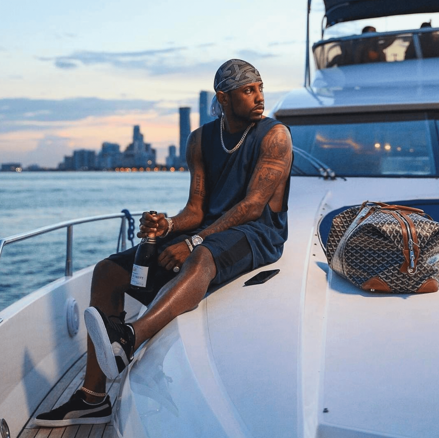 Fabolous in the Puma Clyde 