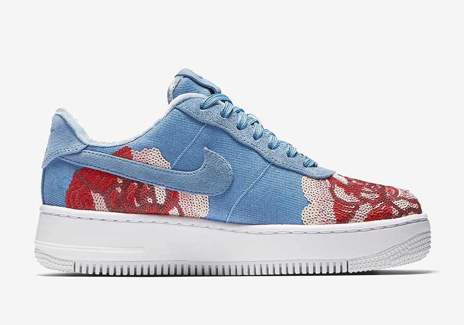 Nike Updates the Air Force 1 Low with Floral Sequin | Nice Kicks