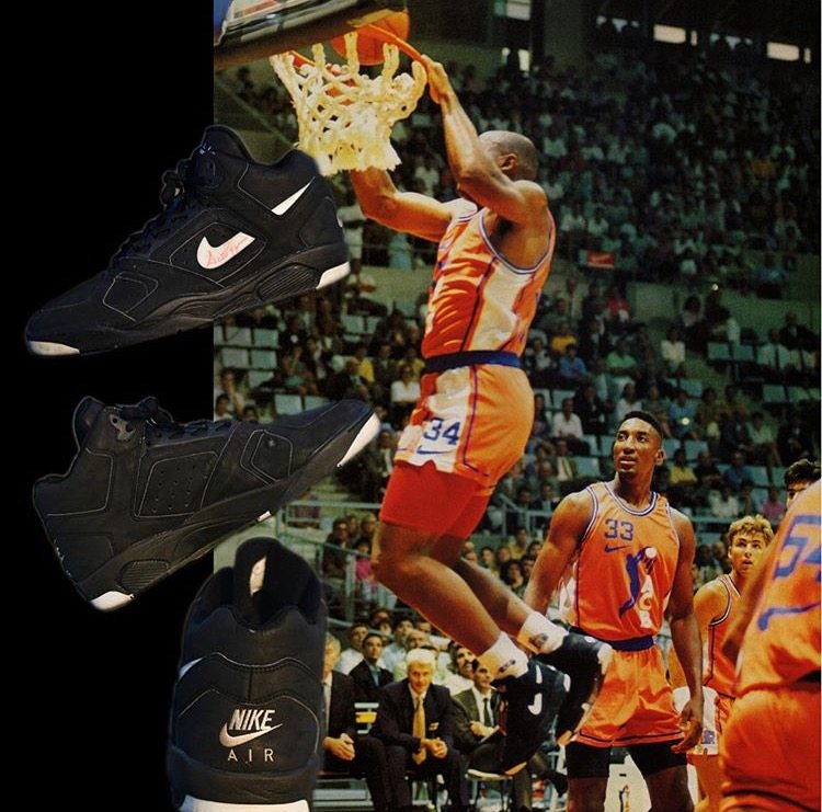 Vintage Nike Air Flight Scottie Pippen Basketball Shoes, Size 12