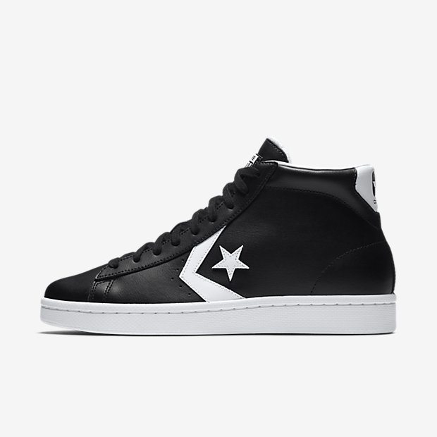 Converse Pro Leather Black/White // Available Now | Nice Kicks