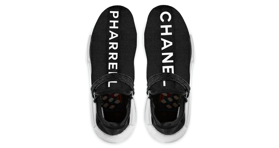Chanel x Pharrell x adidas NMD Hu Trail 
