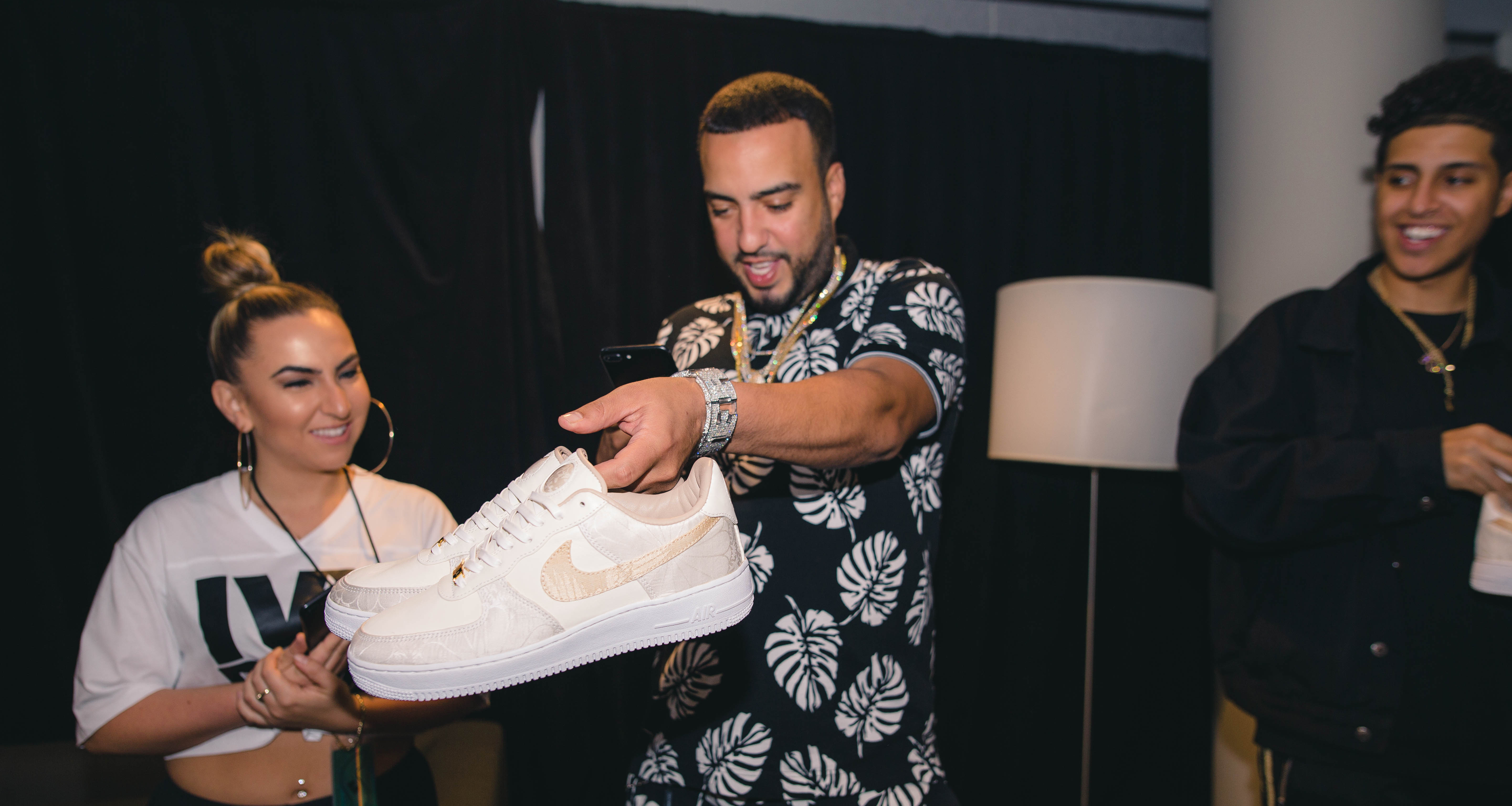 BespokeIND Nike Air Force 1 for French Montana