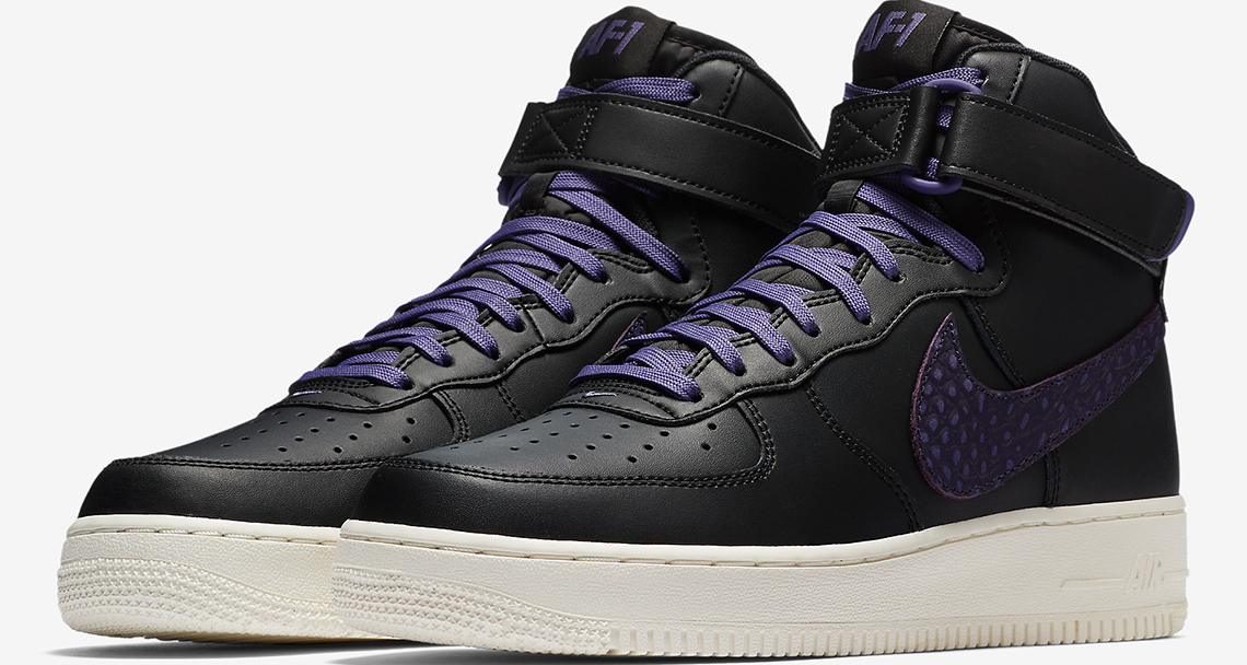 air force black and purple